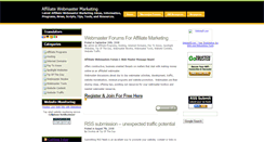 Desktop Screenshot of affiliatewebmastermarketing.com